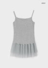 Stent Dot Frill Layered Sleeveless