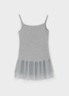 Stent Dot Frill Layered Sleeveless