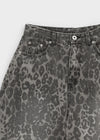 Rikku Leopard Two Way Wide Cotton Pants