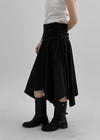 Lop Ten Unsealed Flare Midi Skirt