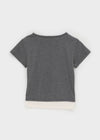 Duper Layered Semi Crop Short Sleeve T-shirt