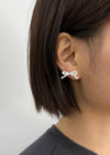 (Silver 925) Siring Biz Ribbon Piercing