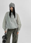 (UNISEX) Wheelen See-Through Windbreaker Jumper