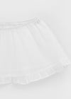 Below Layered Frill Banding Skirt