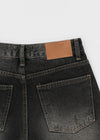 Feduff Cutting Denim Short Pants