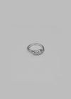 (SILVER 925) Shukil Heart Ring