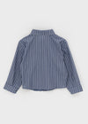 Tyrom Semi Crop 3/4 Sleeve Check Shirt