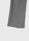 Kepom Nylon Back Banding Pleats Skirt Pants