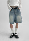 Aika Half Denim Pants