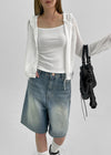 Aika Half Denim Pants
