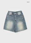 Aika Half Denim Pants