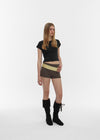 [B-BASIC] Cool Standard Round Crop Short Sleeve T-shirt (2SIZE)
