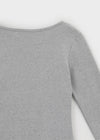 [B-BASIC] Standard U-Neck 3/4 Sleeve T-shirt (2SIZE)