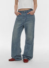 [B-DENIM] SUMMER WASHING WIDE 042