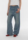 [B-DENIM] SUMMER WASHING WIDE 042
