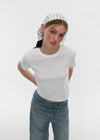 [B-BASIC] Washable Cool Round Standard Short Sleeve T-shirt