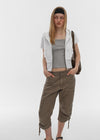 [B-BASIC] Airswet Slim Short Sleeve Hood Zipup