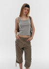 [B-BASIC] Standard Wide Square Neck Sleeveless (2 SIZE)