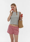 [B-BASIC] Washable Cool Round Standard Short Sleeve T-shirt