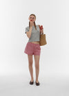 [B-BASIC] Washable Cool Round Standard Short Sleeve T-shirt