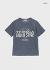 Phishing Pigment Printed Short Sleeve T-shirt