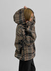(UNISEX) Ryuking 2-Way Check Windbreaker Jumper