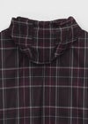 (UNISEX) Ryuking 2-Way Check Windbreaker Jumper