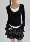 Lennysol Layered Long Sleeve T-Shirt