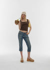 [B-BASIC] Standard Wide Square Neck Sleeveless (2 SIZE)