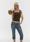 [B-BASIC] Standard Wide Square Neck Sleeveless (2 SIZE)