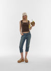 [B-BASIC] Standard Wide Square Neck Sleeveless (2 SIZE)