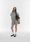 [B-BASIC] Air sweater raglan sleeved sweatshirt