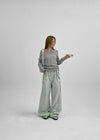 Deluver Loose Fit Off-Shoulder Long Sleeve T-Shirt