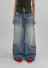 Zucard Wide Cargo Pants