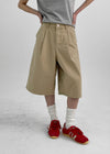 Frenky Buckle Bermuda Pants
