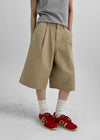 Frenky Buckle Bermuda Pants
