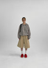 Frenky Buckle Bermuda Pants