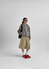 Frenky Buckle Bermuda Pants