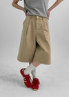 Frenky Buckle Bermuda Pants