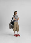 Frenky Buckle Bermuda Pants