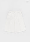Frenky Buckle Bermuda Pants