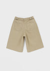 Frenky Buckle Bermuda Pants