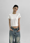 Suique One-Tuck Wide Denim Pants