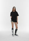 [B-BASIC] Washable Cool Round Box Short Sleeve T-shirt (2PACK)