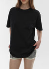 [B-BASIC] Washable Cool Round Box Short Sleeve T-shirt (2PACK)