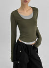 Lennysol Layered Long Sleeve T-Shirt