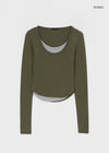Lennysol Layered Long Sleeve T-Shirt