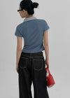 Widusson Non-Fade Balloon Wide Denim Pants