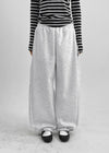 (UNISEX) Romsia Folding Carfender Twp Way Banding Pants