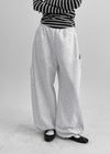 (UNISEX) Romsia Folding Carfender Twp Way Banding Pants